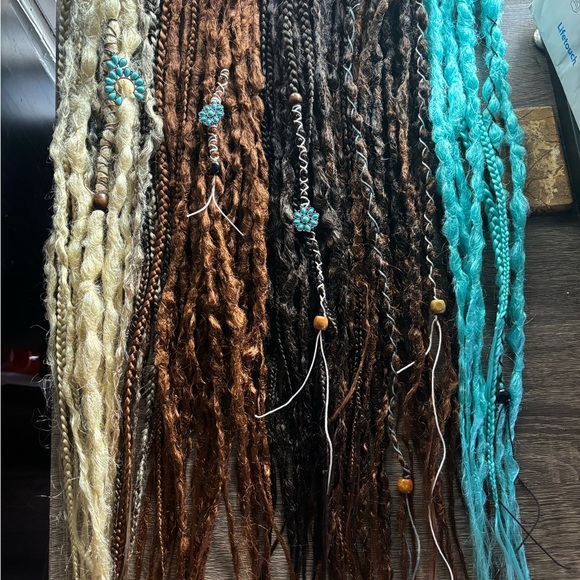 “””””””””SOLD OTHER APP””””””””””””Handmade dread extensions - Picture 3 of 4